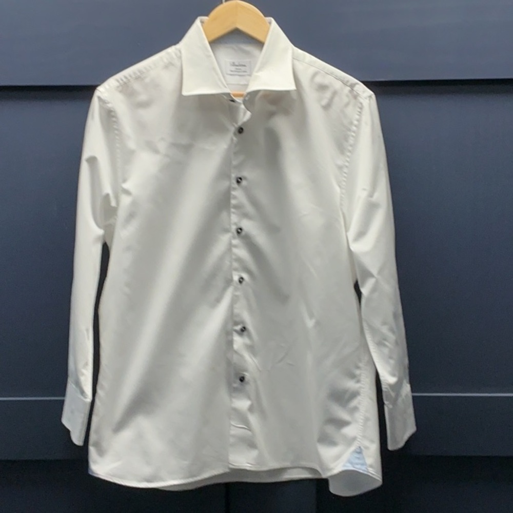Classic White Men's Shirt